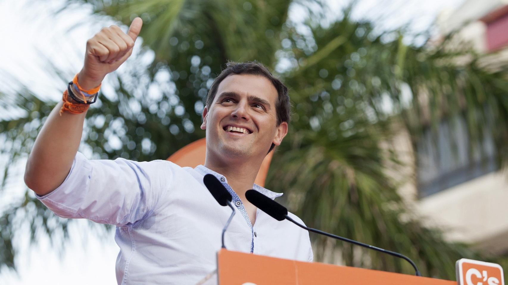 El presidente de C´s, Albert Rivera.