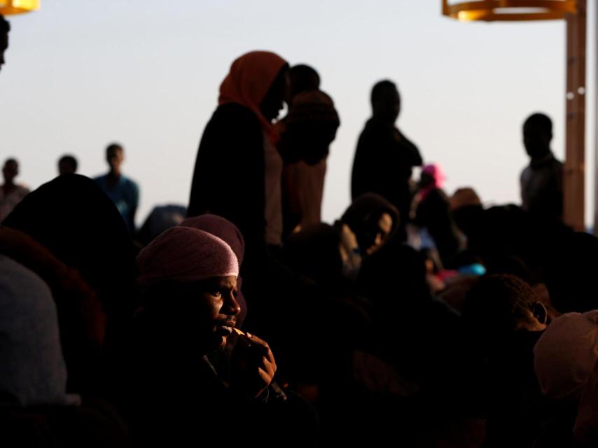 La OIM calcula que hay más de 264.000 migrantes y refugiados en Libia.