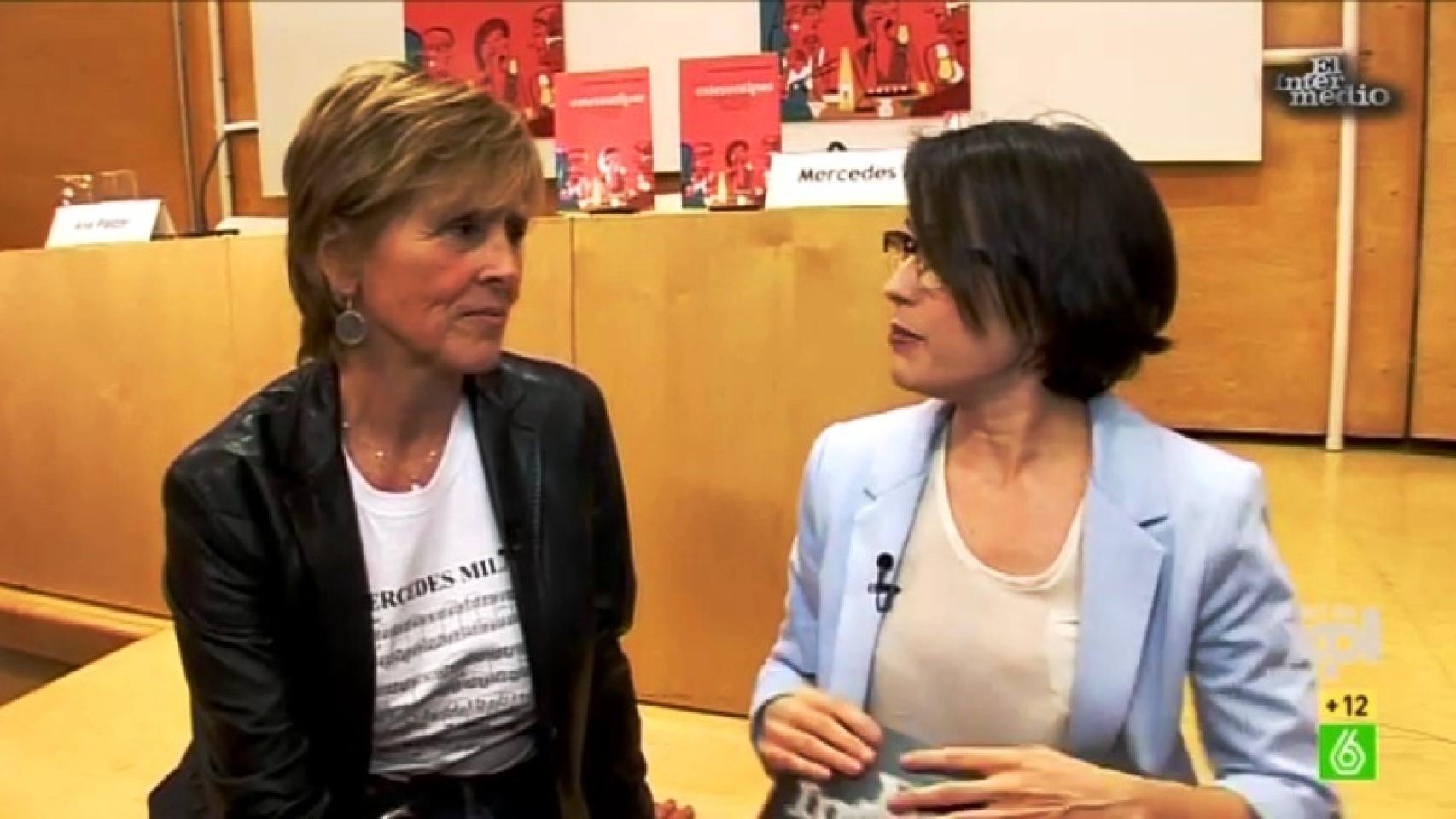 Mercedes Milá y Thais Villas.