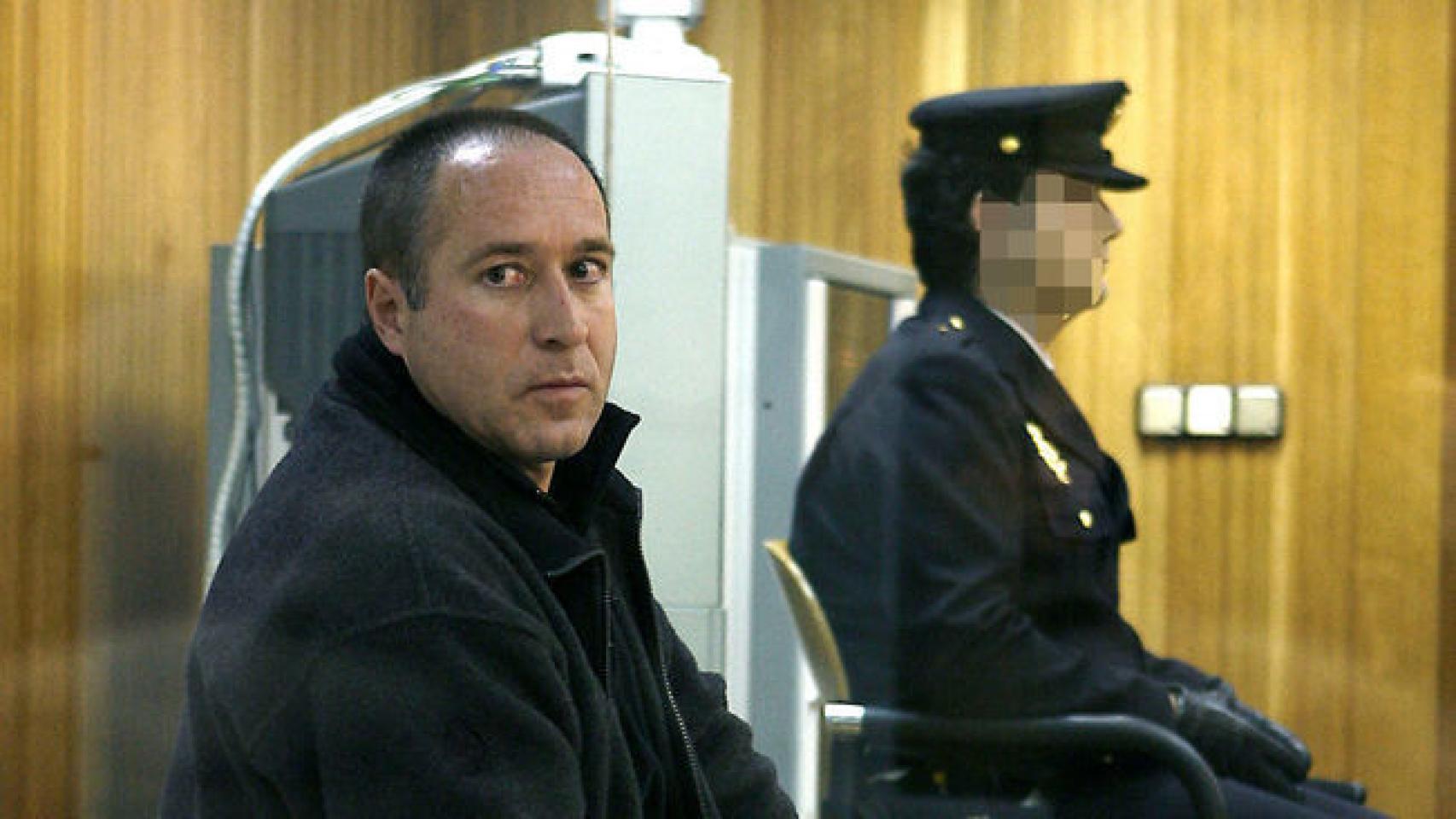 El etarra Henri Parot, ante la Audiencia Nacional.
