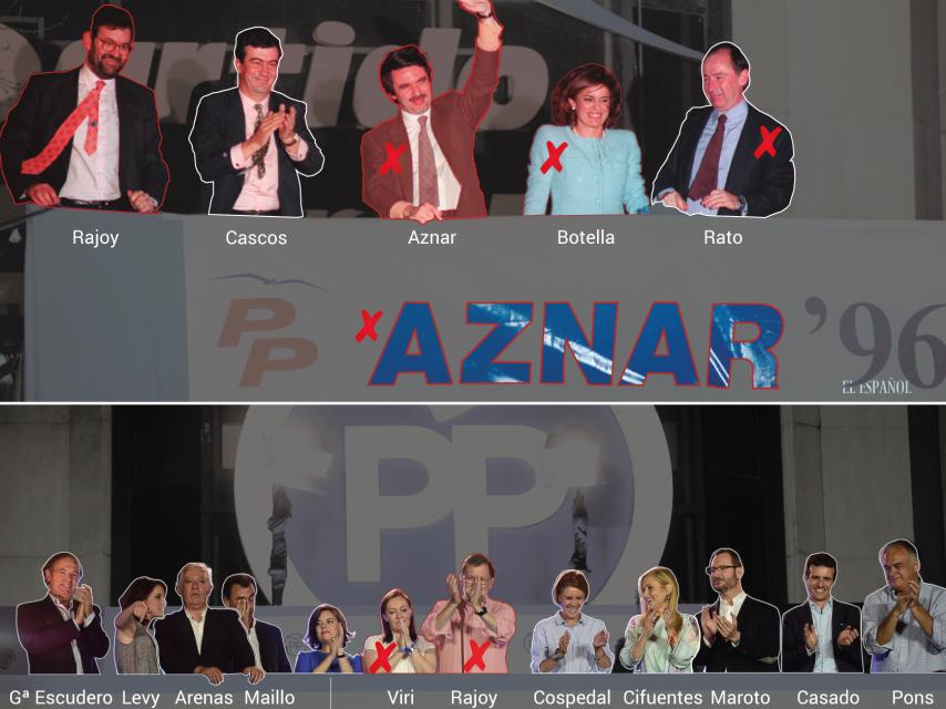 Las siete diferencias y la única similitud entre dos balcones de Génova