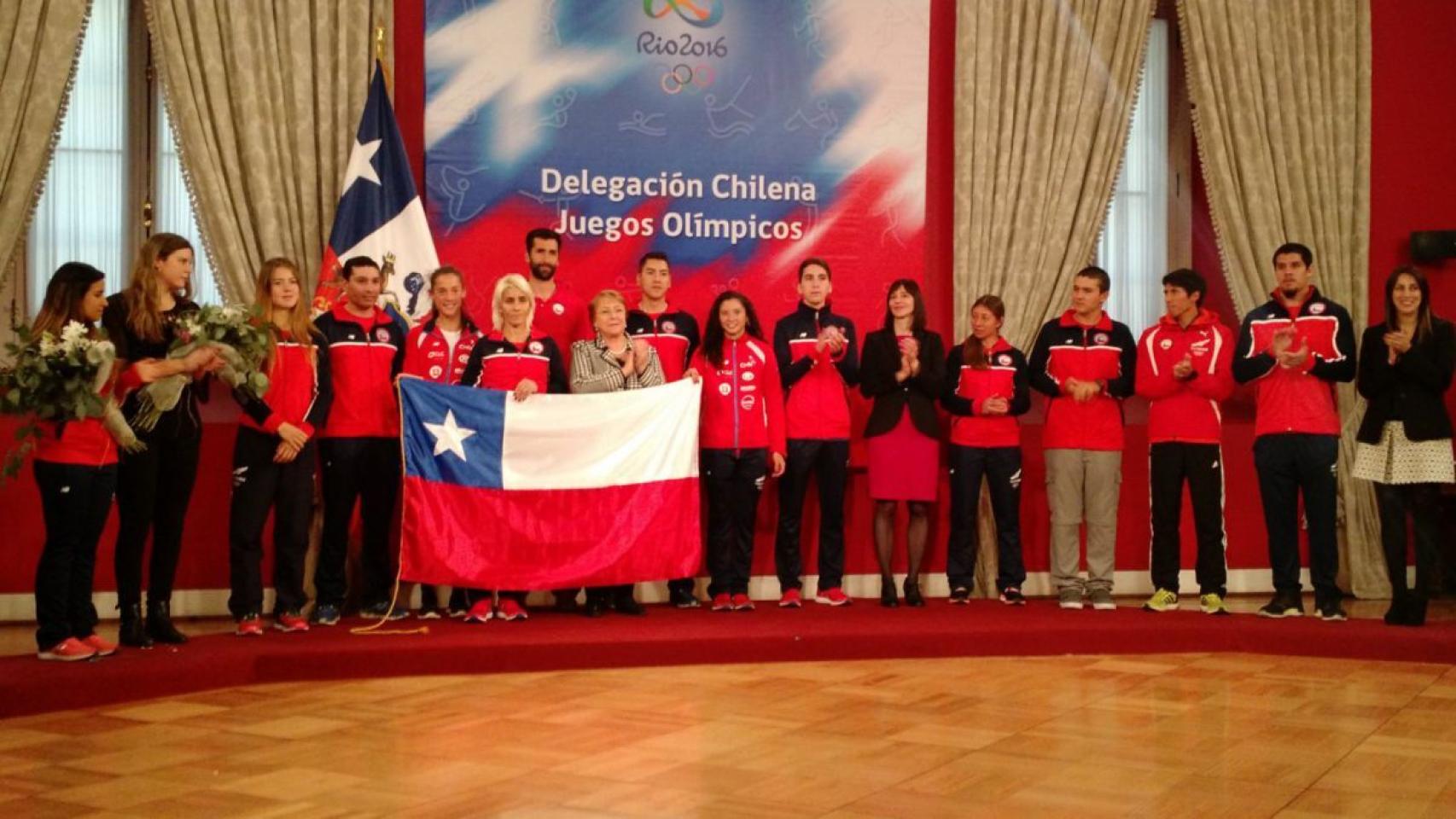 Érika Olivera será la abanderada de Chile en Río