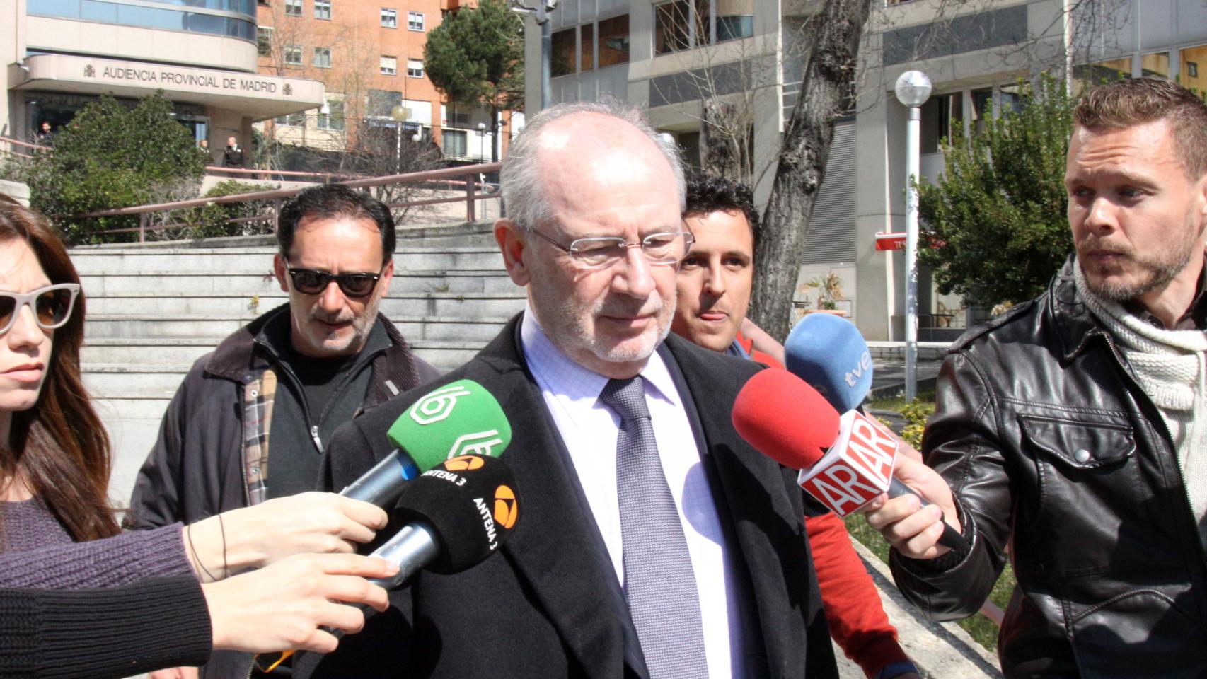 Rato, tras una comparecencia ante la Audiencia de Madrid