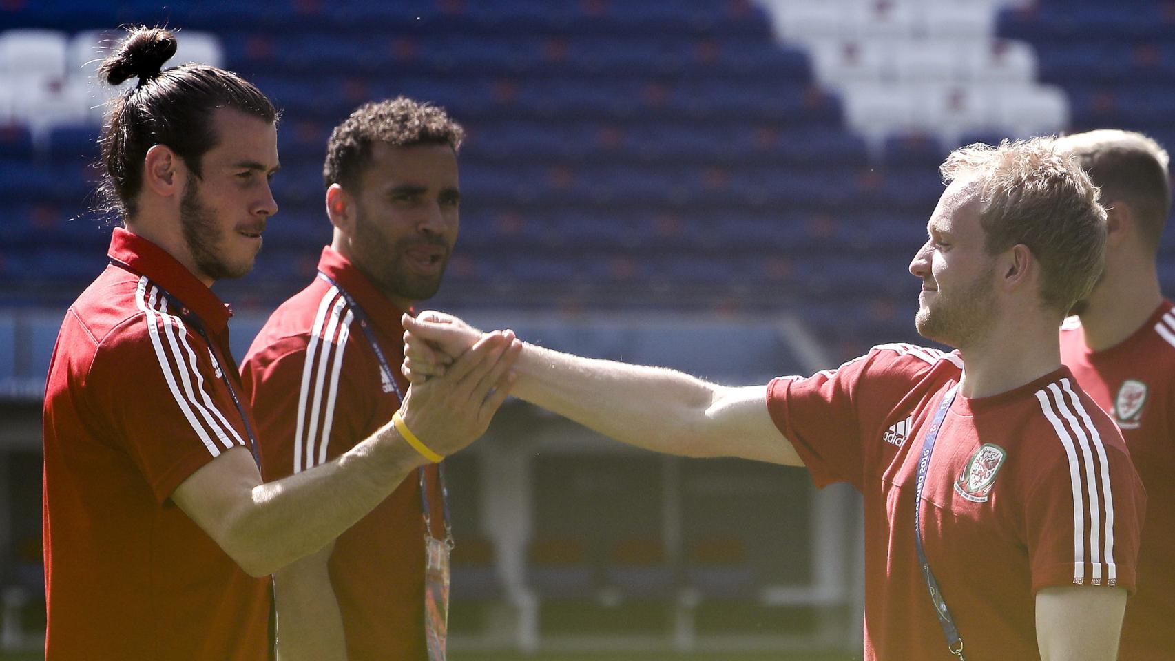 Último entrenamiento de Gales