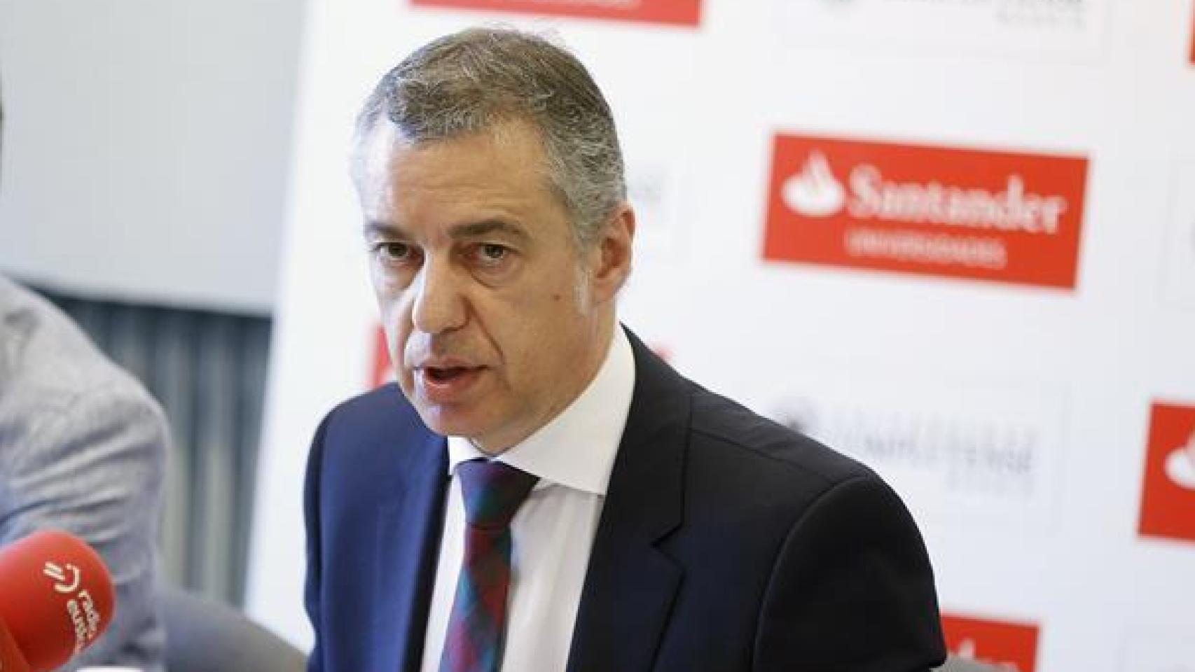 El lehendakari Iñigo Urkullu, en El Escorial/Juan Carlos Hidalgo/EFE