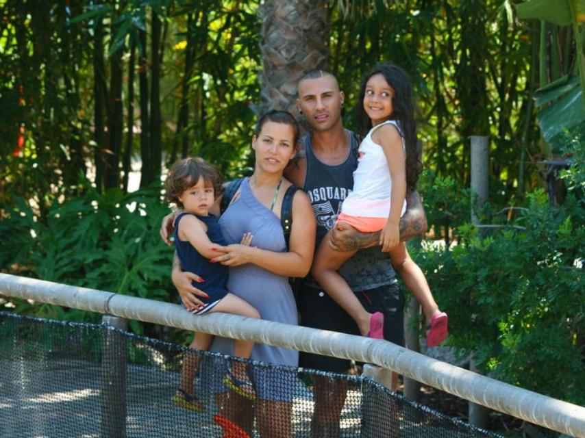 La familia del futbolista portigués