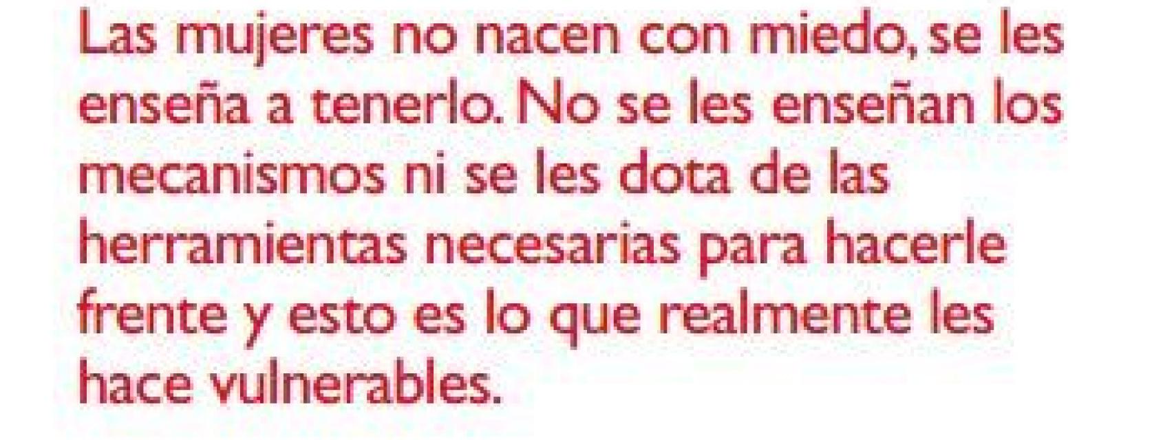 Extracto del panfleto informativo 'Por unas fiestas libres de agresiones sexistas'