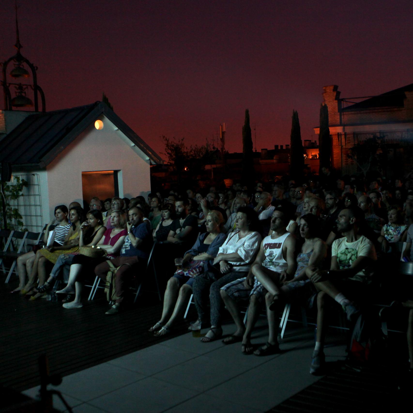 Una sesión en la Casa Encendida.