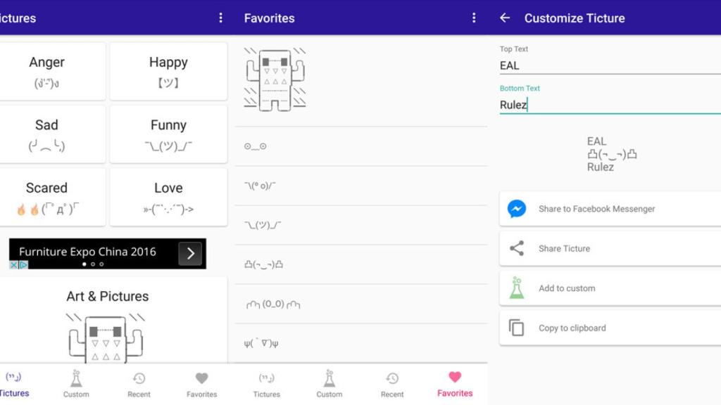 Tictures, personaliza tus propios ¯\_(ツ)_/¯ en las redes sociales