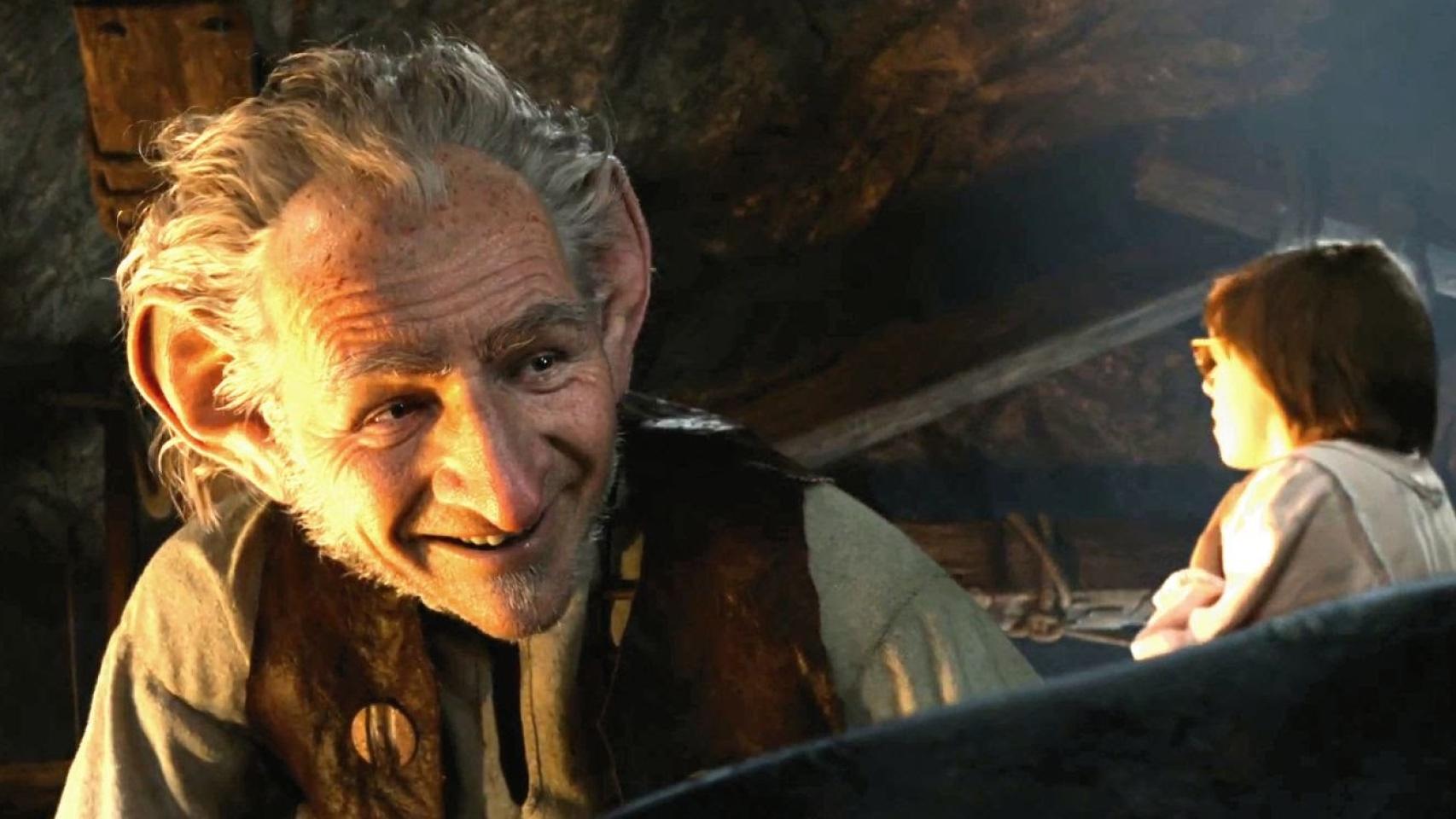 Un fotograma de Mi amigo el gigante.