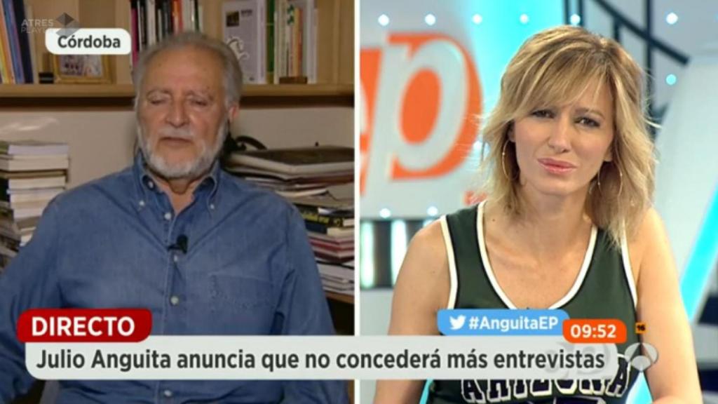 Anguita le dice a Griso que no dará más entrevistas (pero es mentira)