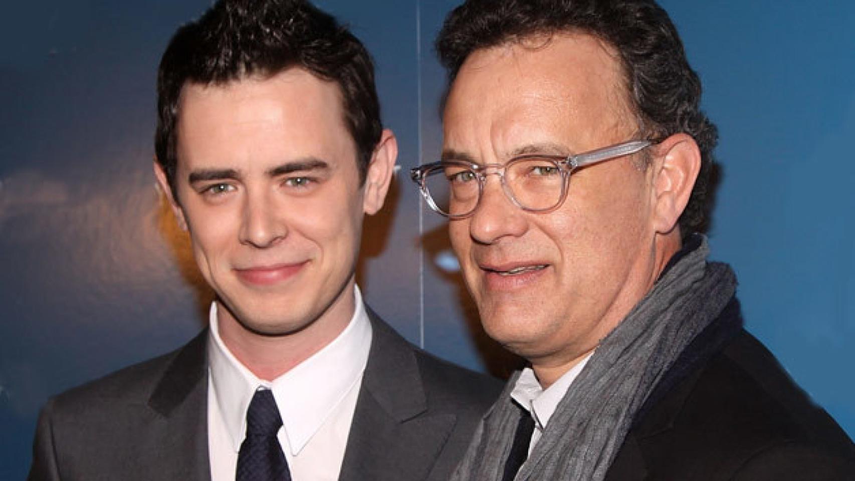 Tom y su hijo, el también actor, Colin Hanks