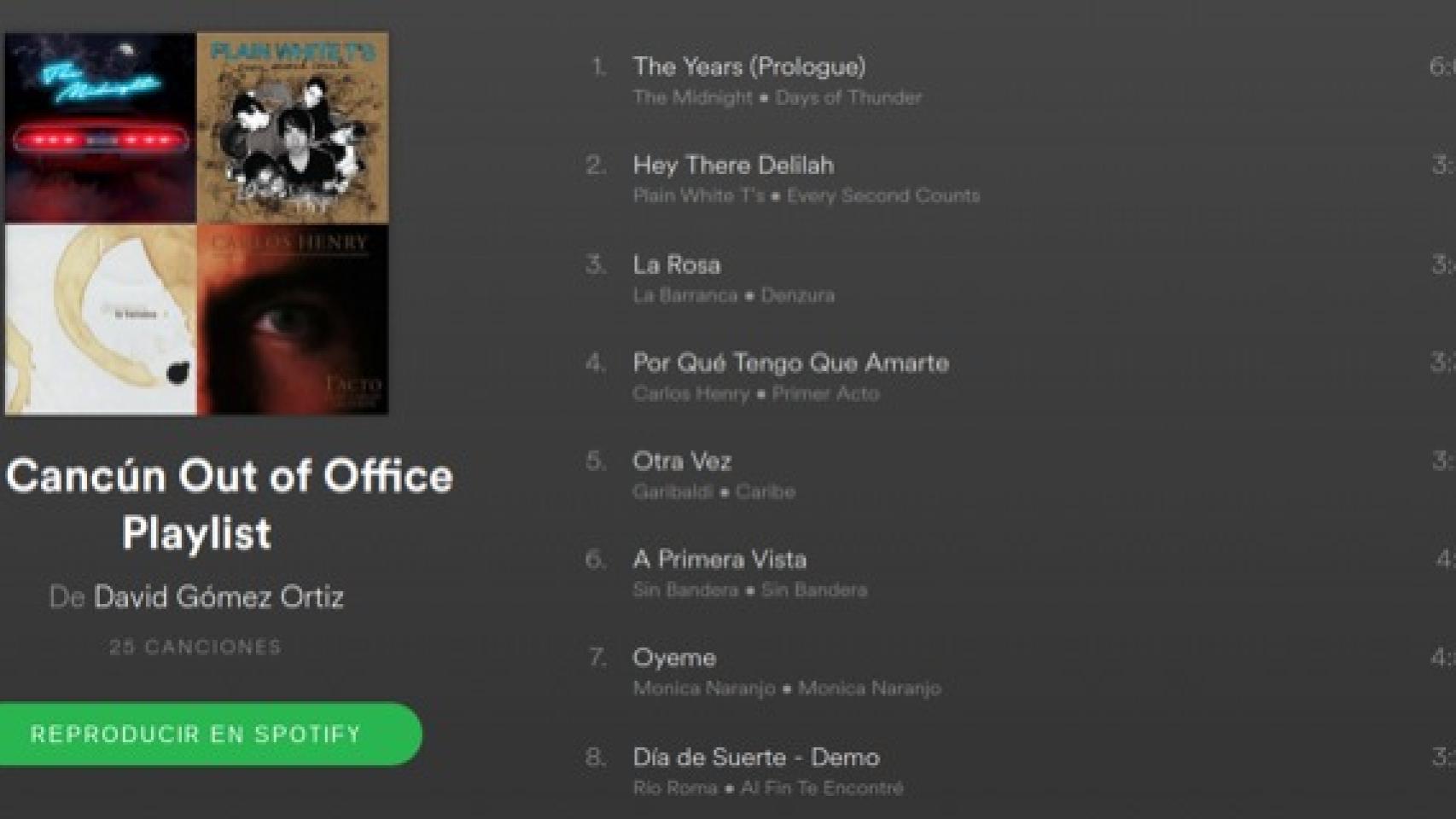 ¡Me voy de vacaciones a Cancún! Por ejemplo.