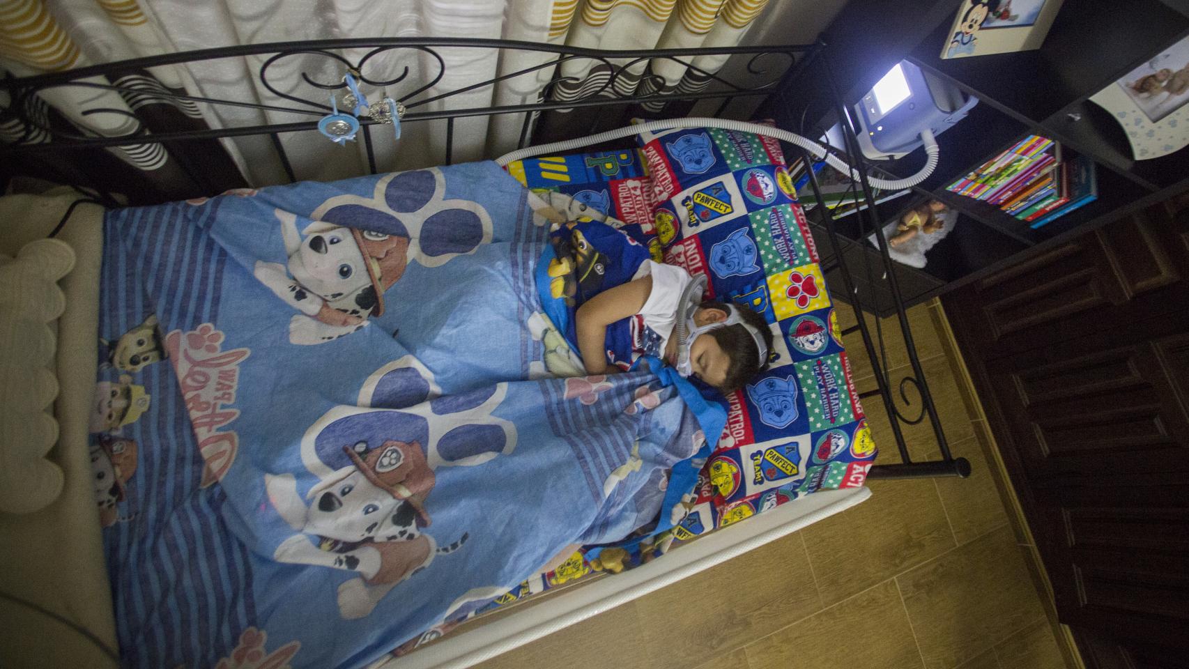 Carlos es una de las 40 personas diagnosticadas en España con el síndrome de Ondine.