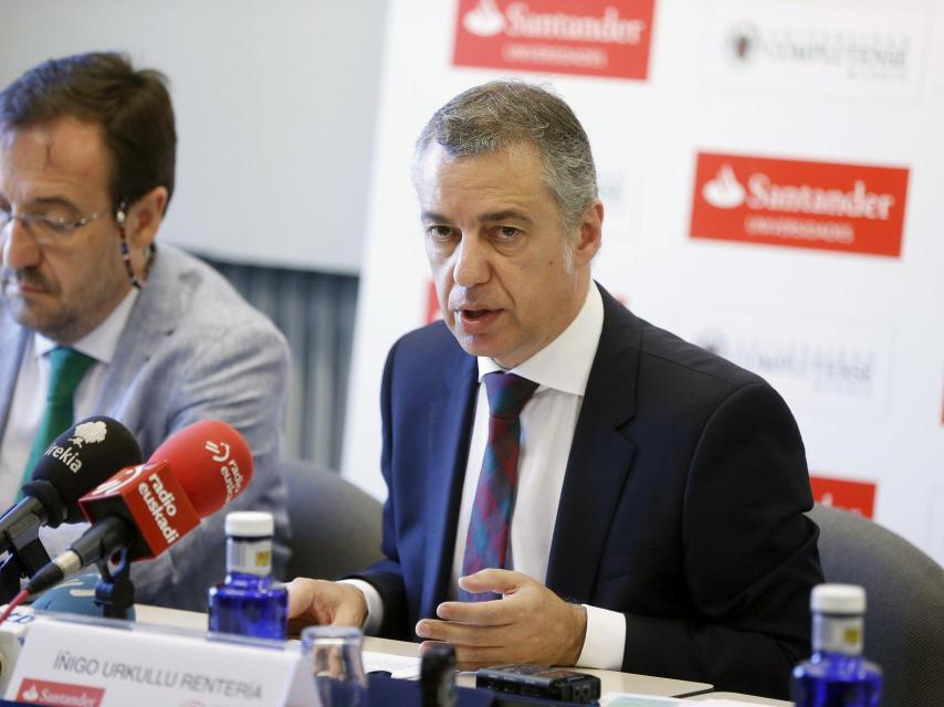 El lehendakari Íñigo Urkullu esta semana en Madrid.