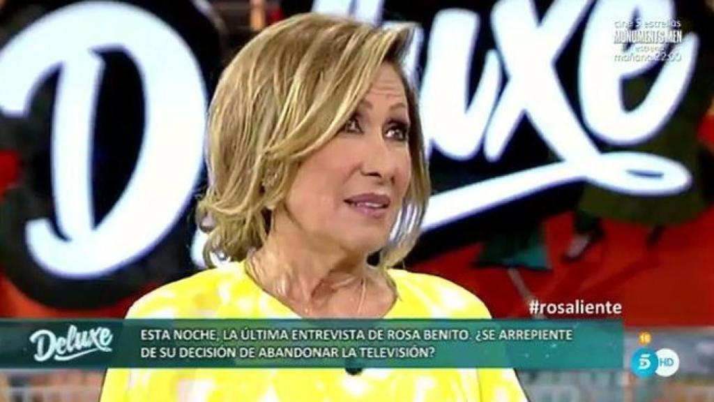 Rosa Benito: Me duele pensar que mi personaje ya no interesa