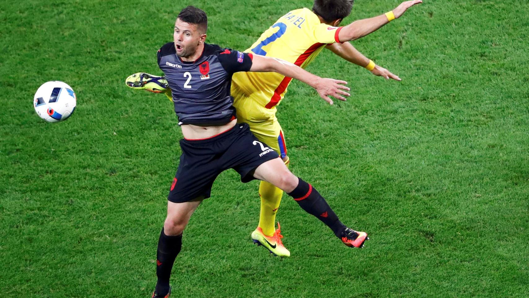 Rumanía-Albania, 19 de junio.