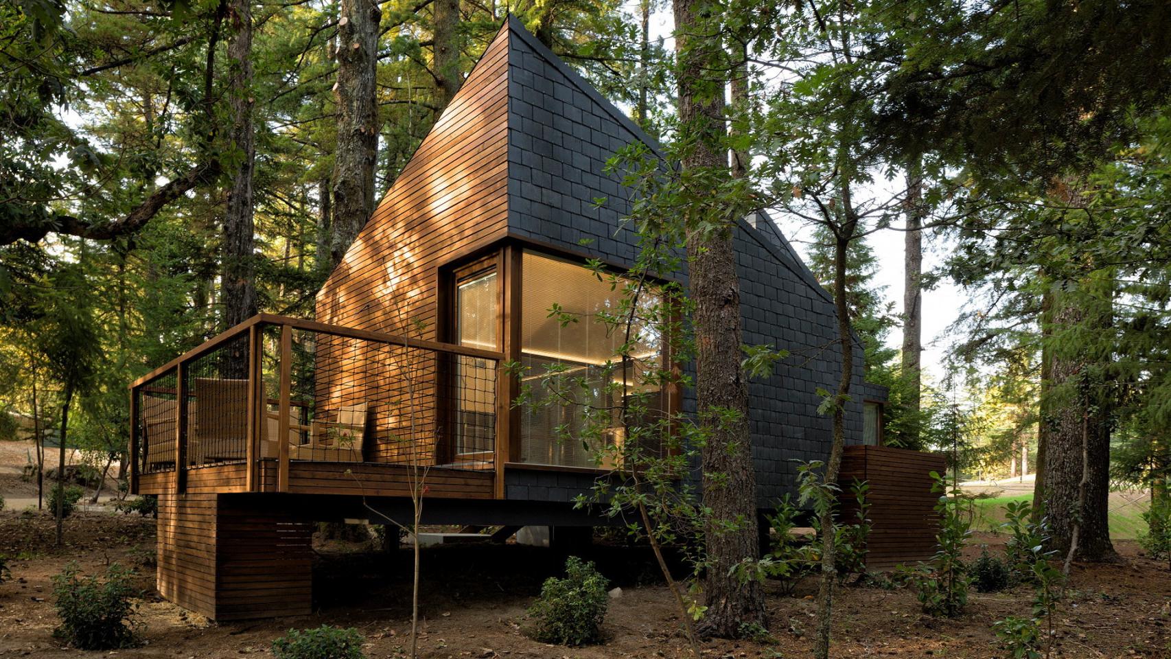 Cabañas de lujo sostenibles para disfrutar de la paz y gozar de lo natural.