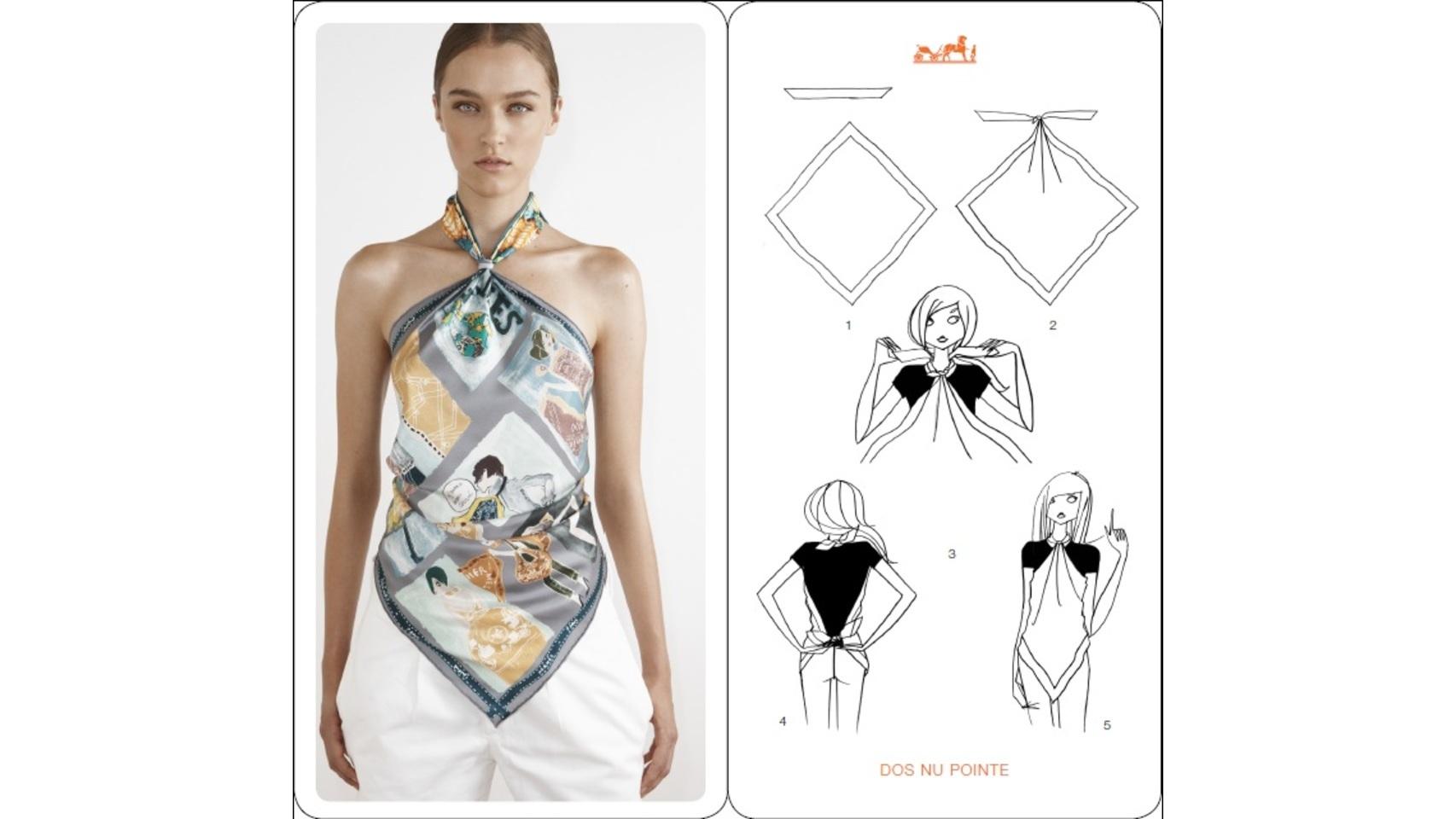 Diseño y técnica de Hermés para llevar el accesorio de la temporada.