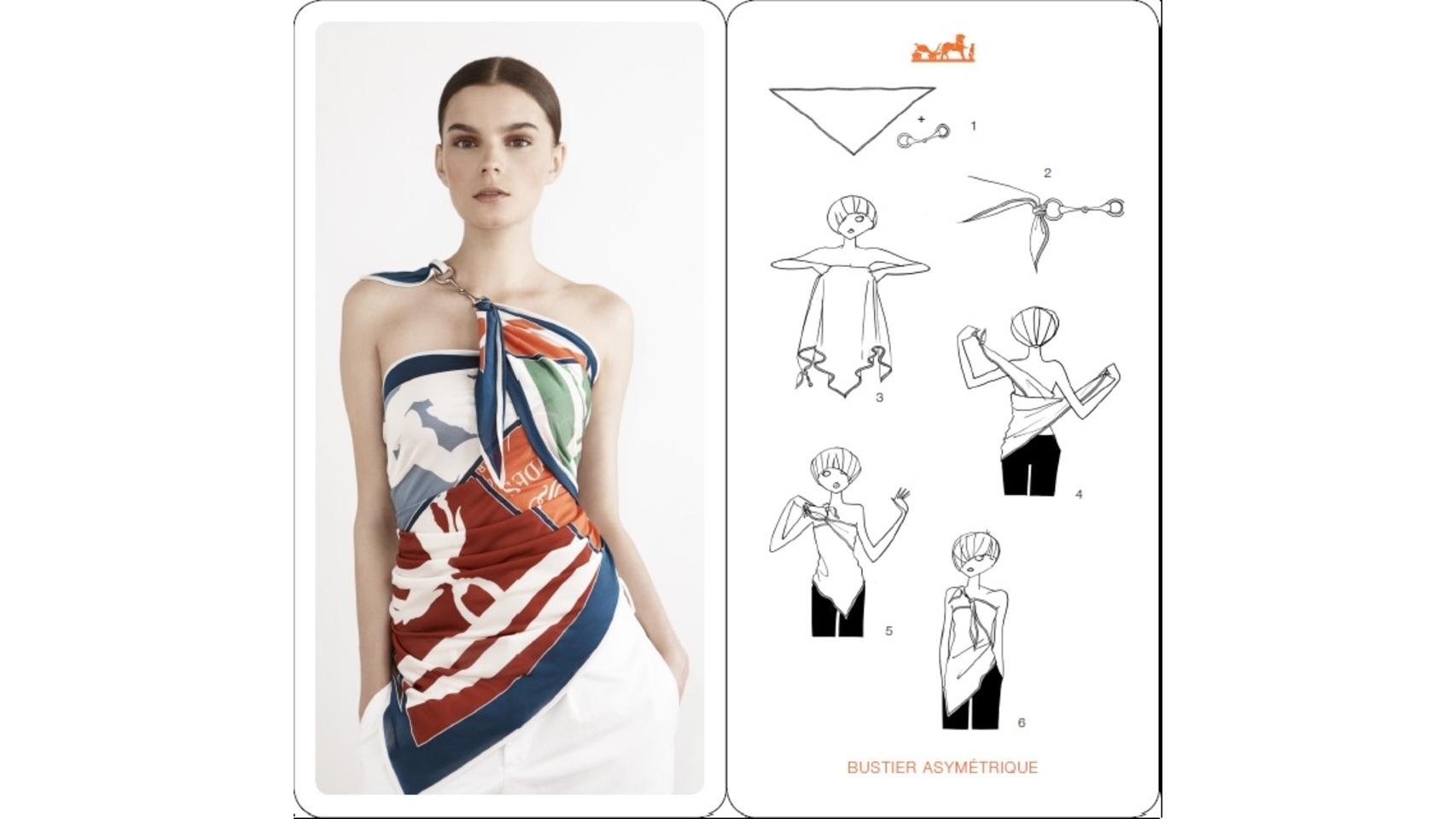 Diseño y técnica de Hermés para llevar el accesorio de la temporada.