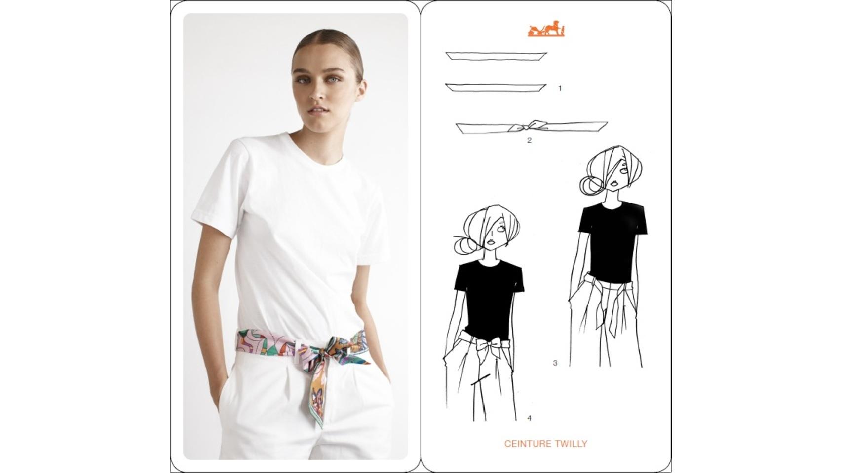 Diseño y técnica de Hermés para llevar el accesorio de la temporada.