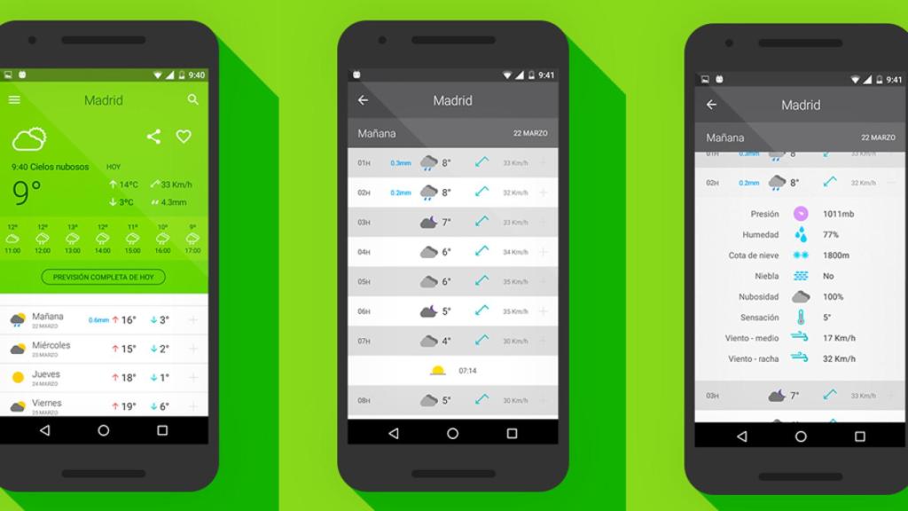 El Tiempo 14 días, la aplicación del tiempo más completa