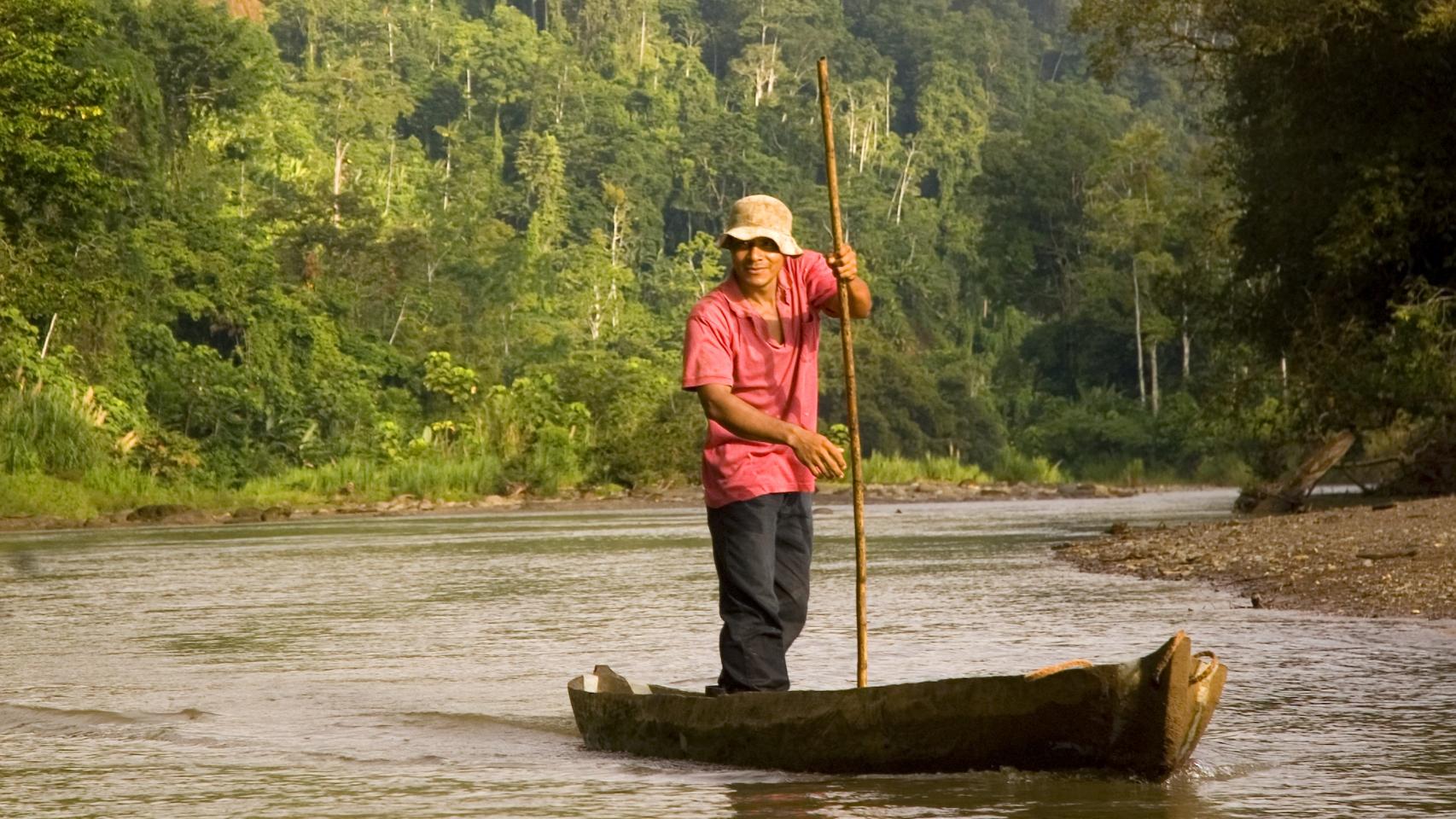 Navegando por el río Telire