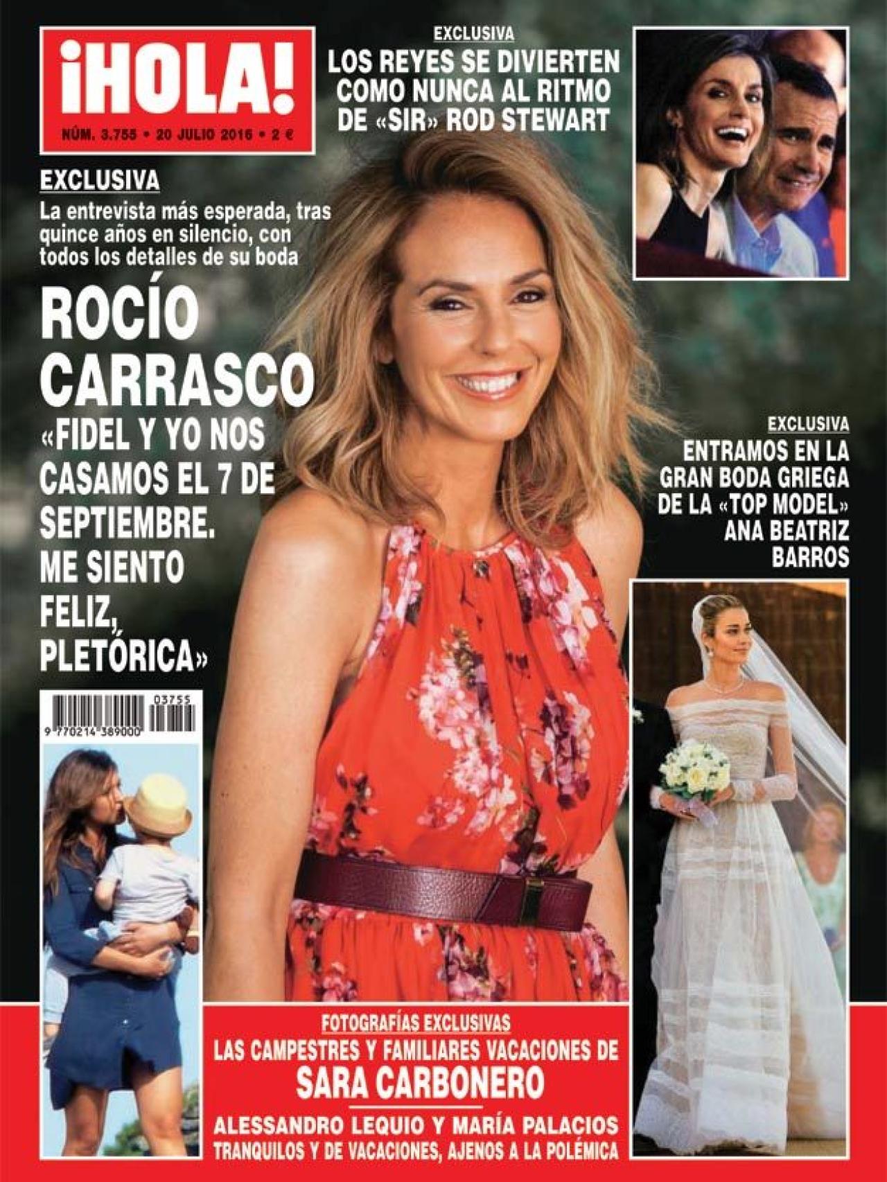 Portada de la revista '¡Hola!'