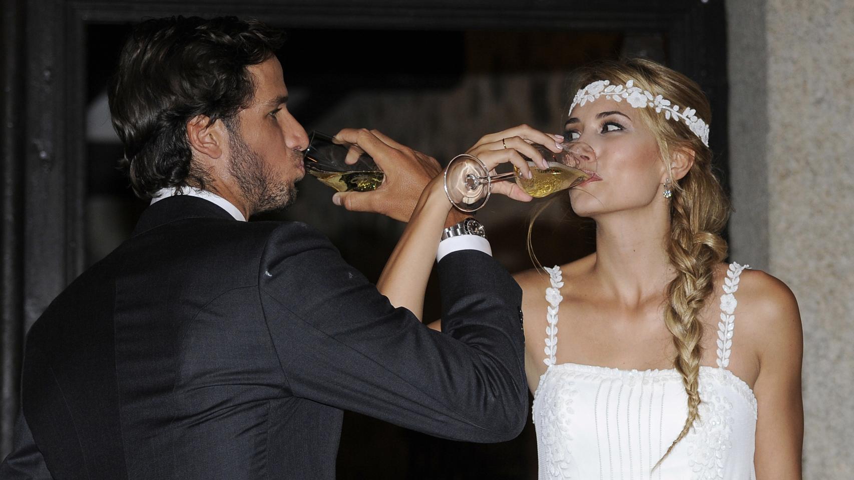 La pareja se casó en julio del pasado año