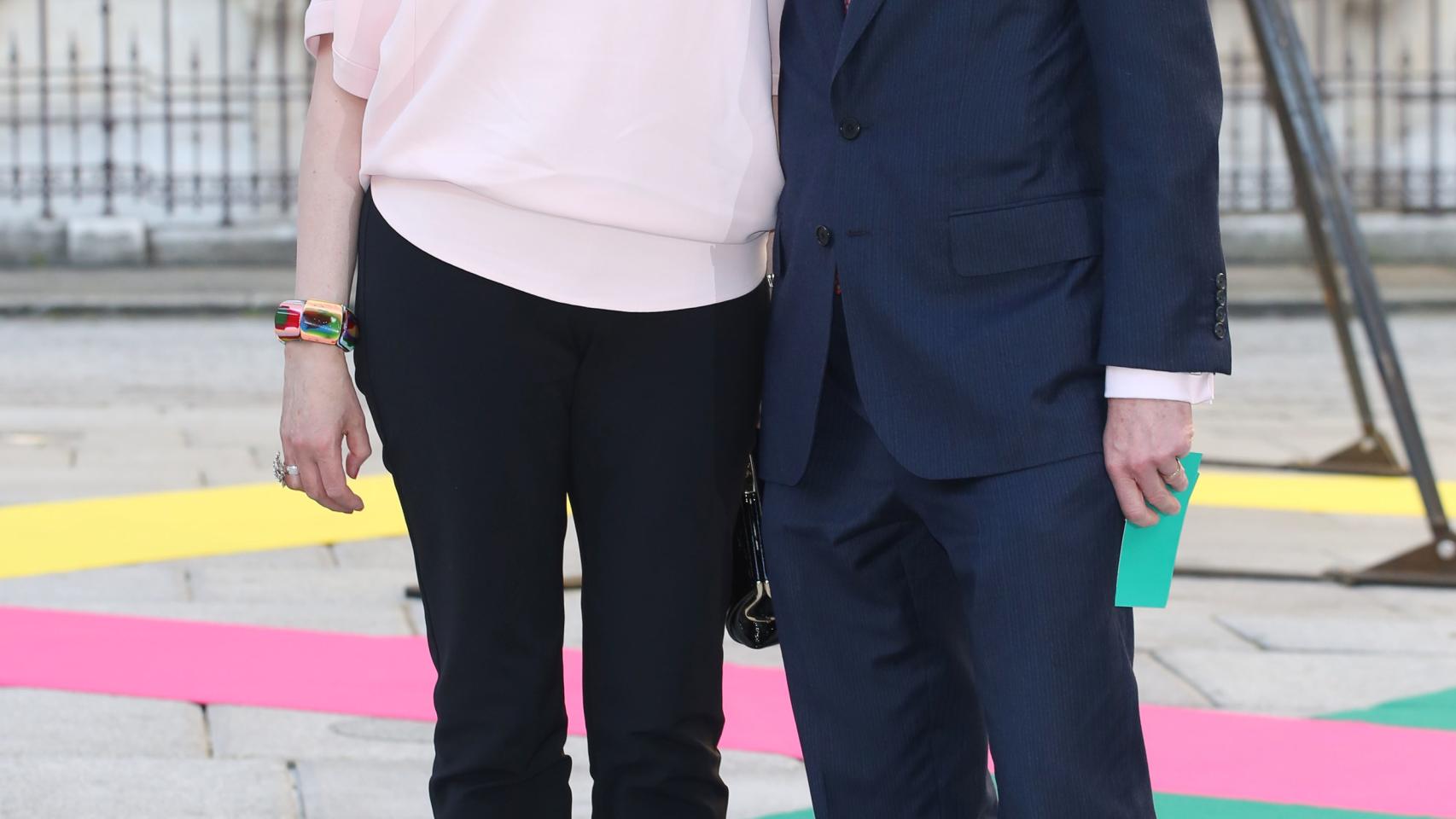 Theresa y Philip May en Londres