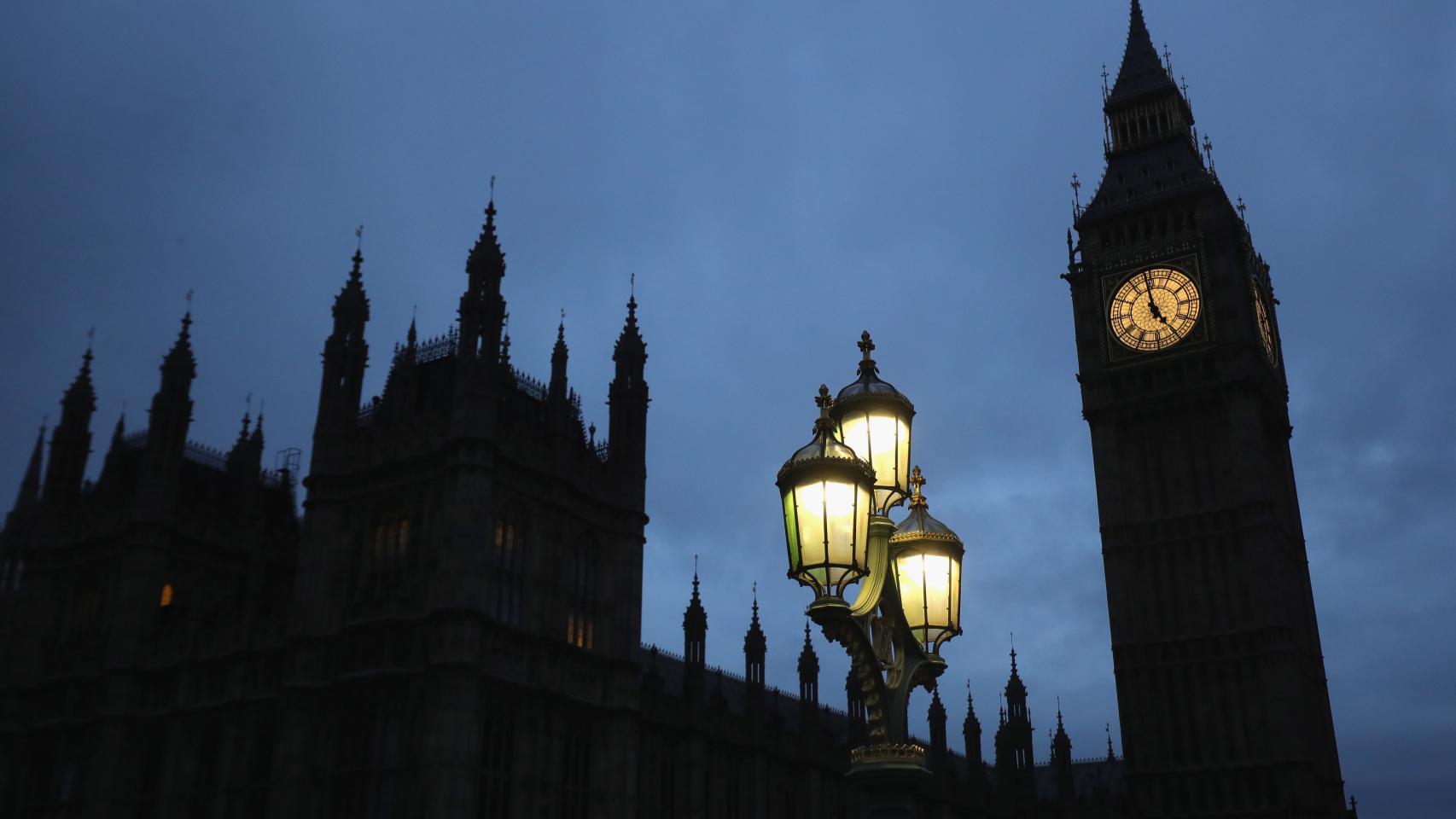 Anochecer en Londres