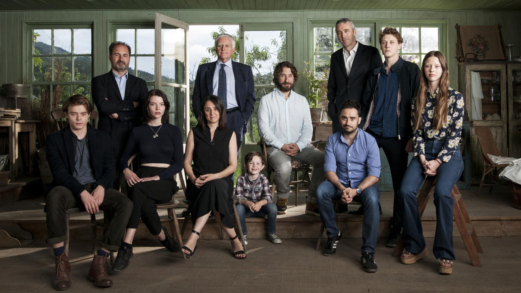 Bayona junto a Sergio G. Sánchez, al que ha apadrinado su proyecto, Marrowbone.