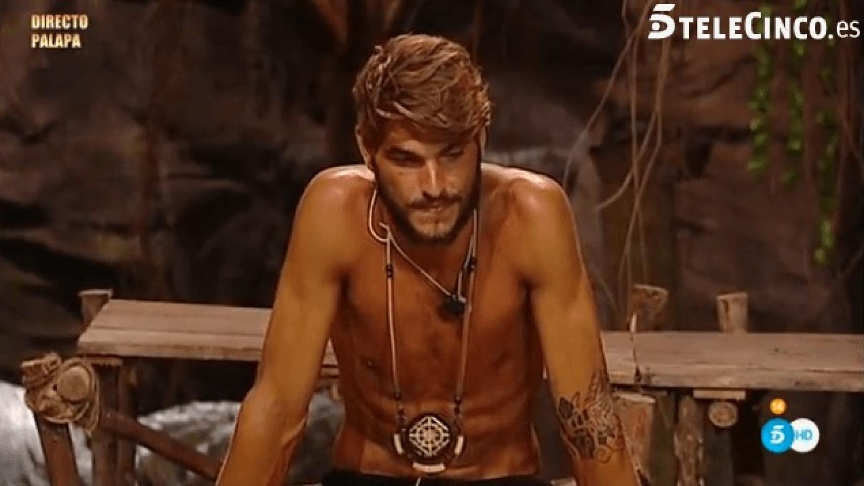 Jorge durante el concurso