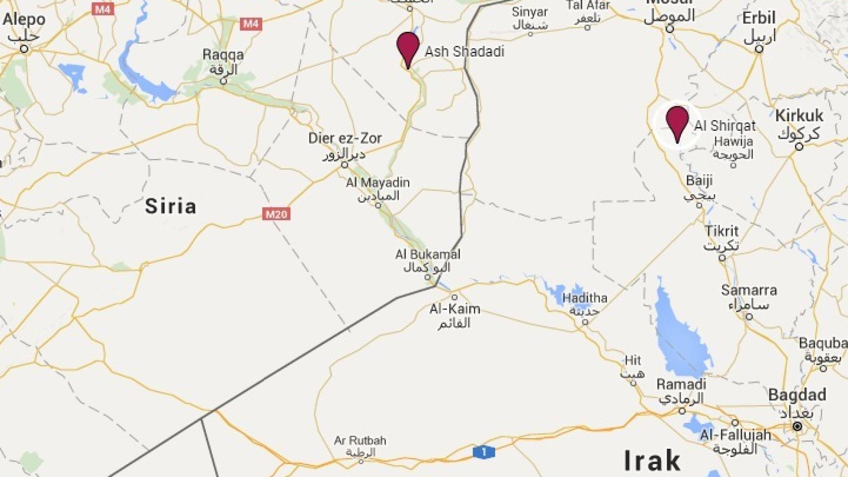 EEUU creyó matar a El Checheno en Ash Shadadi (Siria) en marzo. El EI dice que ha muerto en Al Shirqat (Irak).