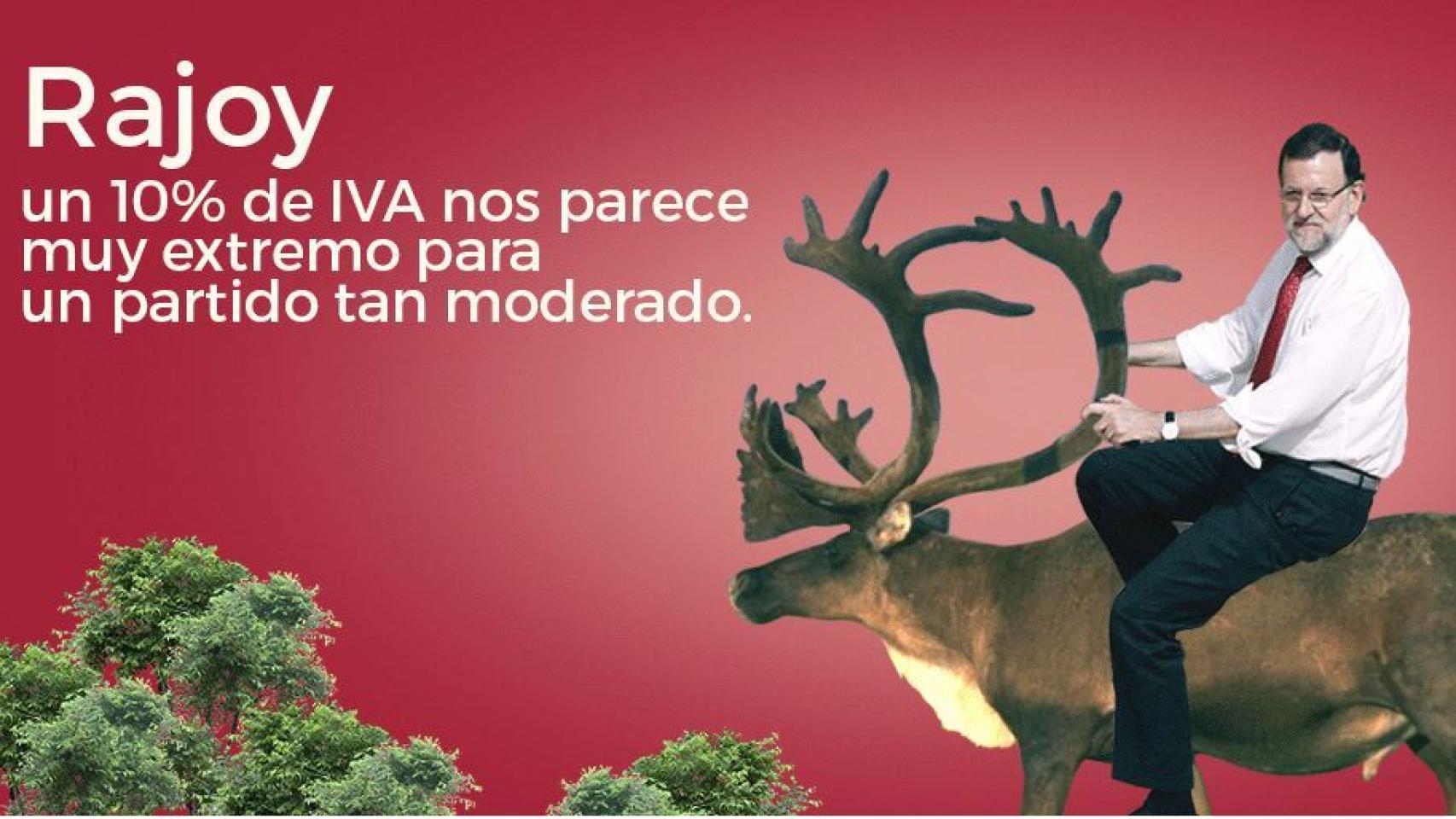 Otro de los carteles de Tampons from Canada.