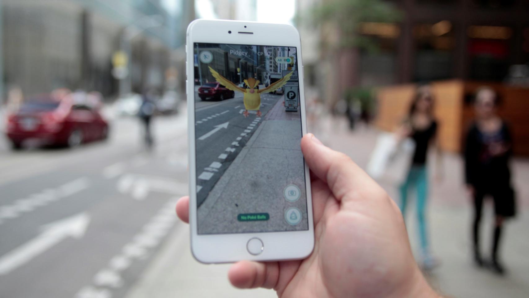 Imagen de un Pidgey Pokémon cazado en Toronto, Canadá.