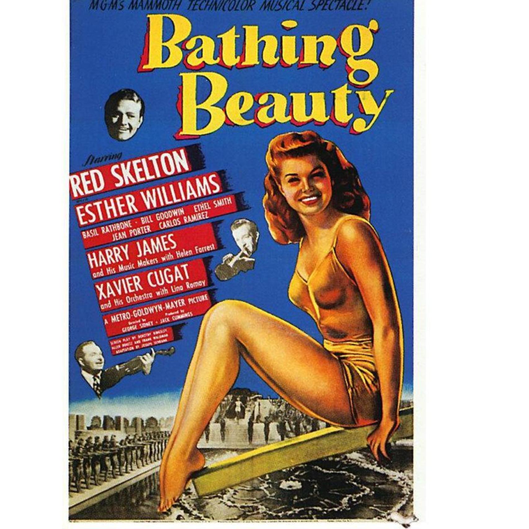 Cartel promocional de la película, dirigida por George Sidney.