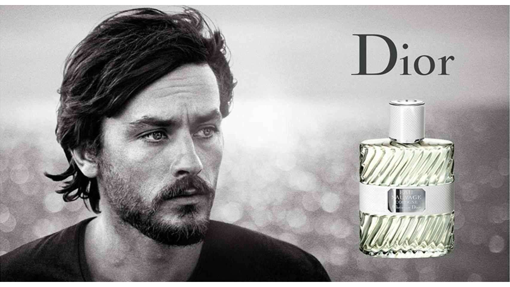 Alain Delon, en un anuncio de la fragancia de Dior Eau Savage, de la que era imagen.