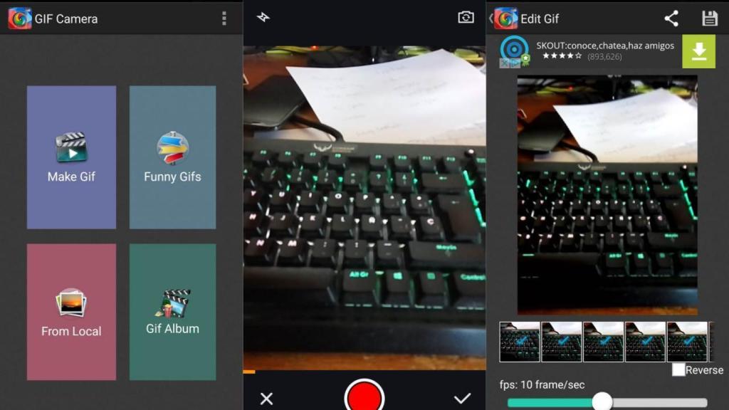 GIF Camera, graba GIFs directamente desde tu móvil para compartirlos en las redes sociales