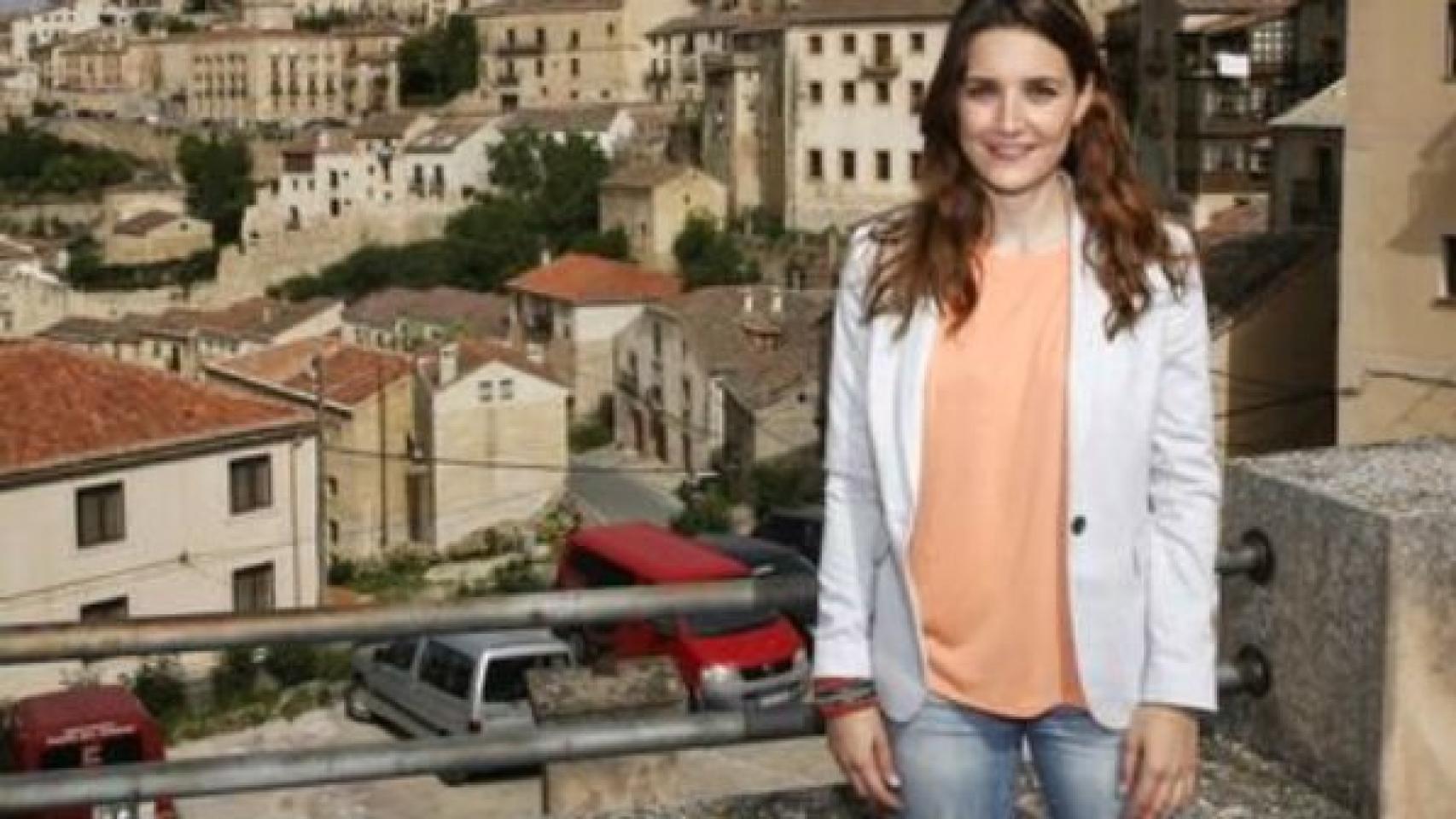 Raquel Sanz, viuda del torero Víctor Barrio.