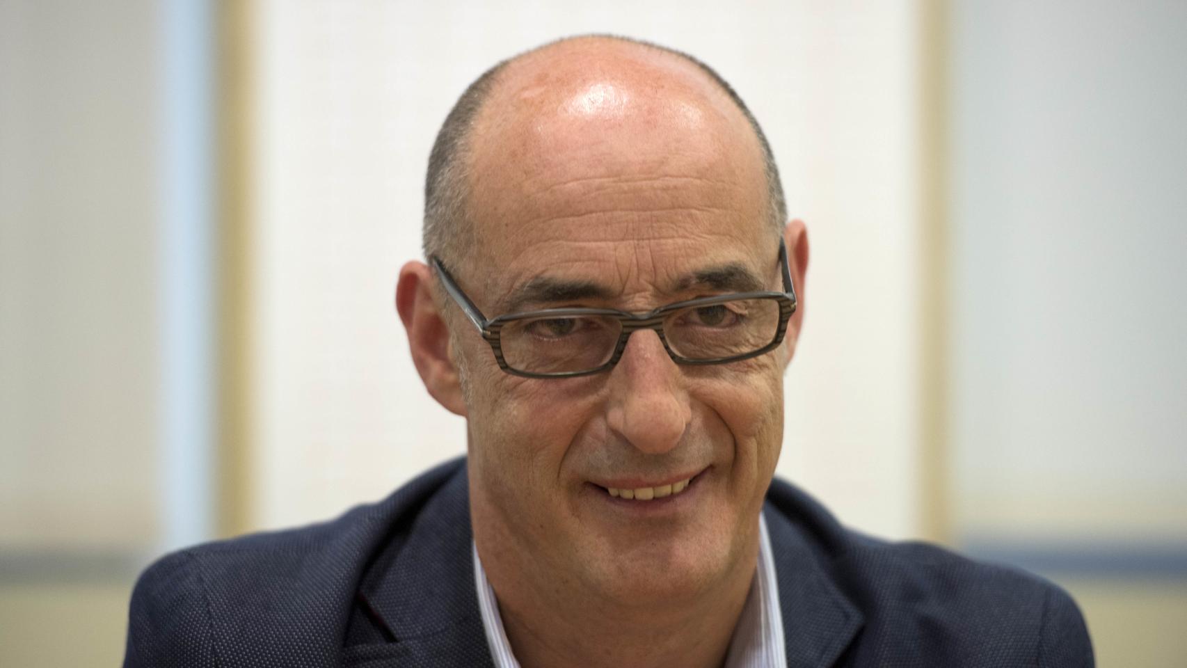 'Felisuco' sonríe durante la entrevista.