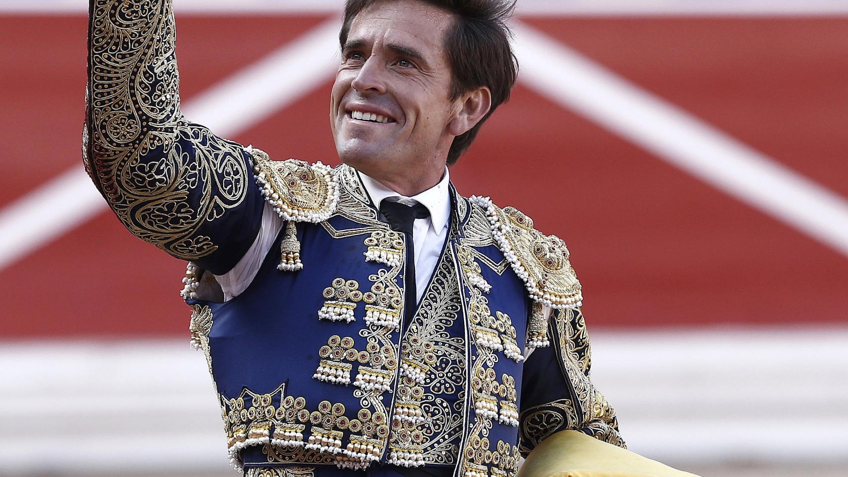 Dávila Miura durante la última corrida de San Fermín