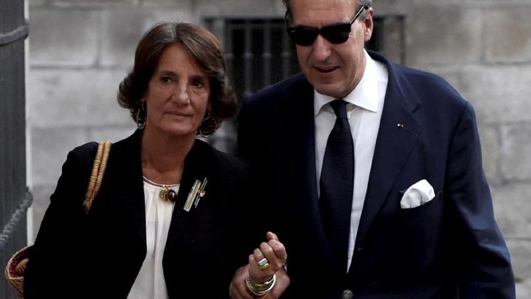 Jaime de Marichalar acude impecable al funeral de su tío.