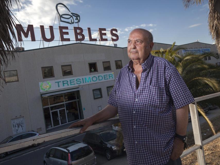 Rafael Moreno es un empresario que tiene varias tiendas de muebles. Foto: Alberto Gamazo