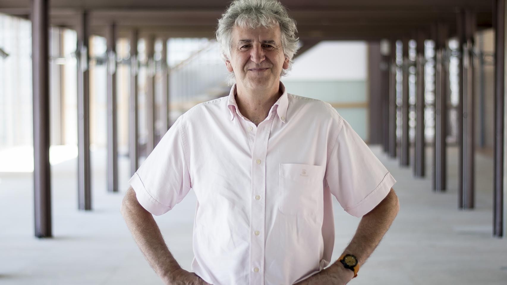 Arsuaga, en el Colegio de Arquitectos de Madrid.