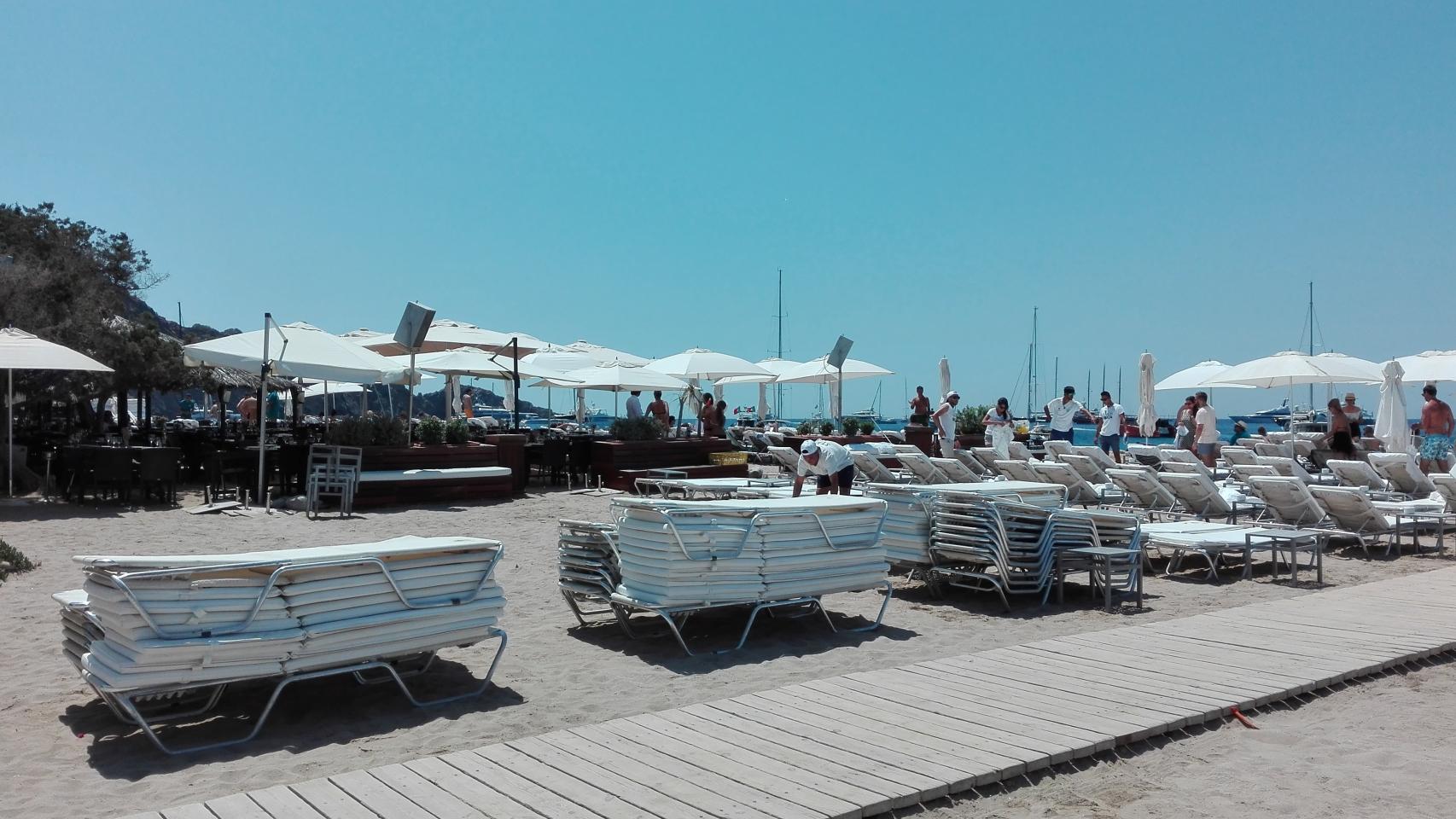 Cala des Jondal, desde el club Blue Marlin.