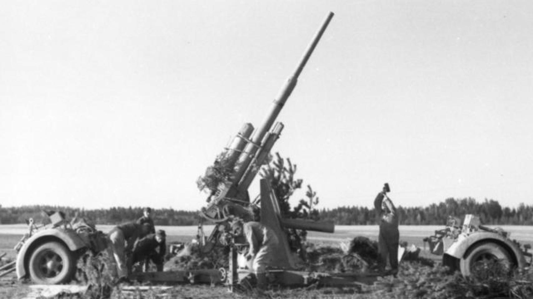 Cuando llegó a España, el 88 Flak era el arma antiaérea más moderna que existía.