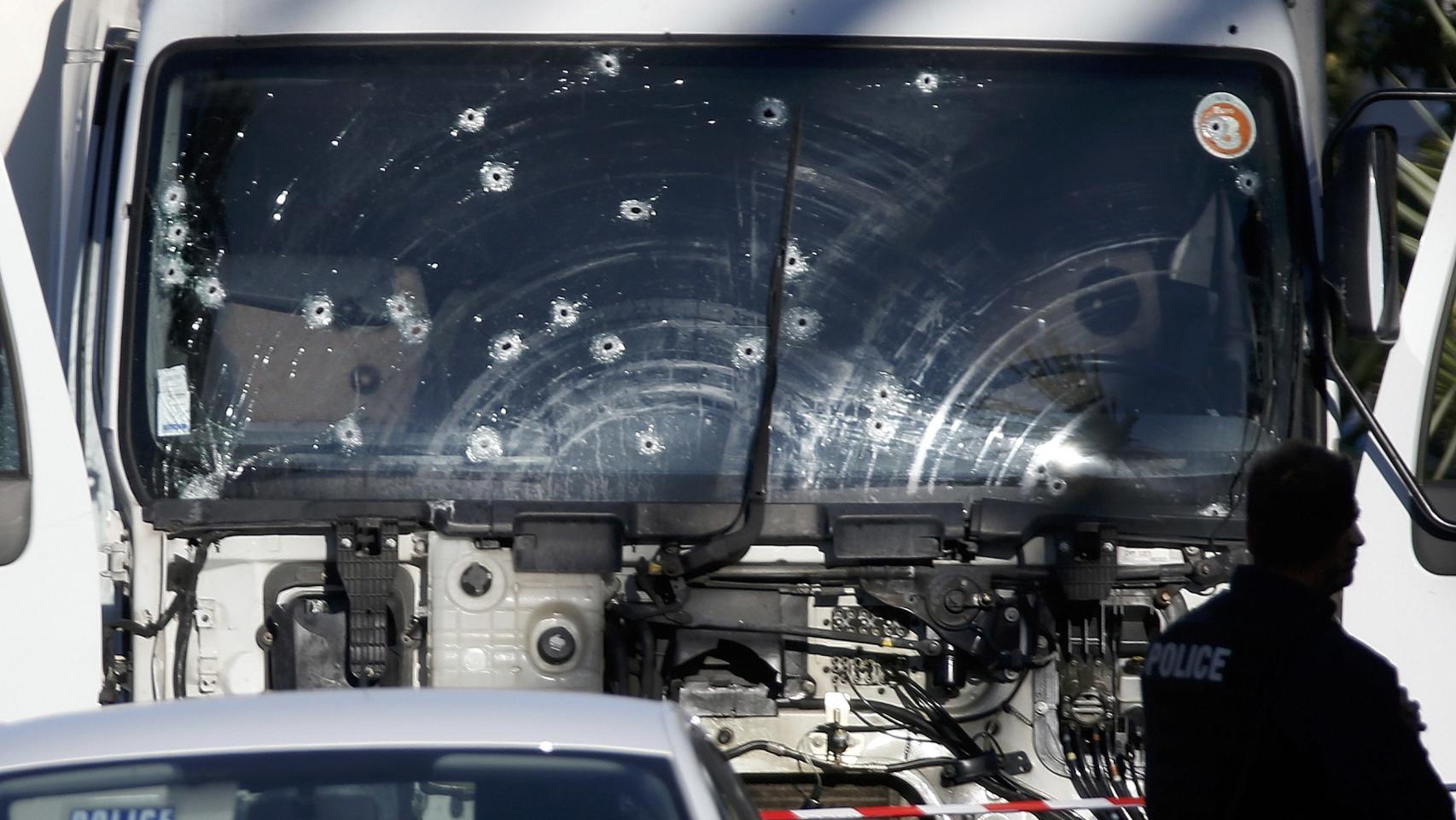 El camión del terrorista.