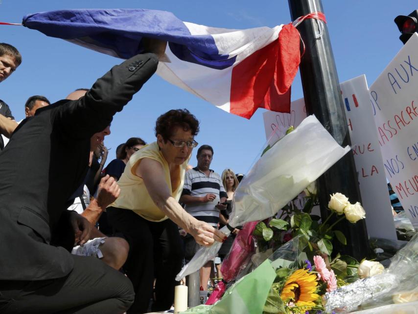 Actos de homenaje a las víctimas en Niza