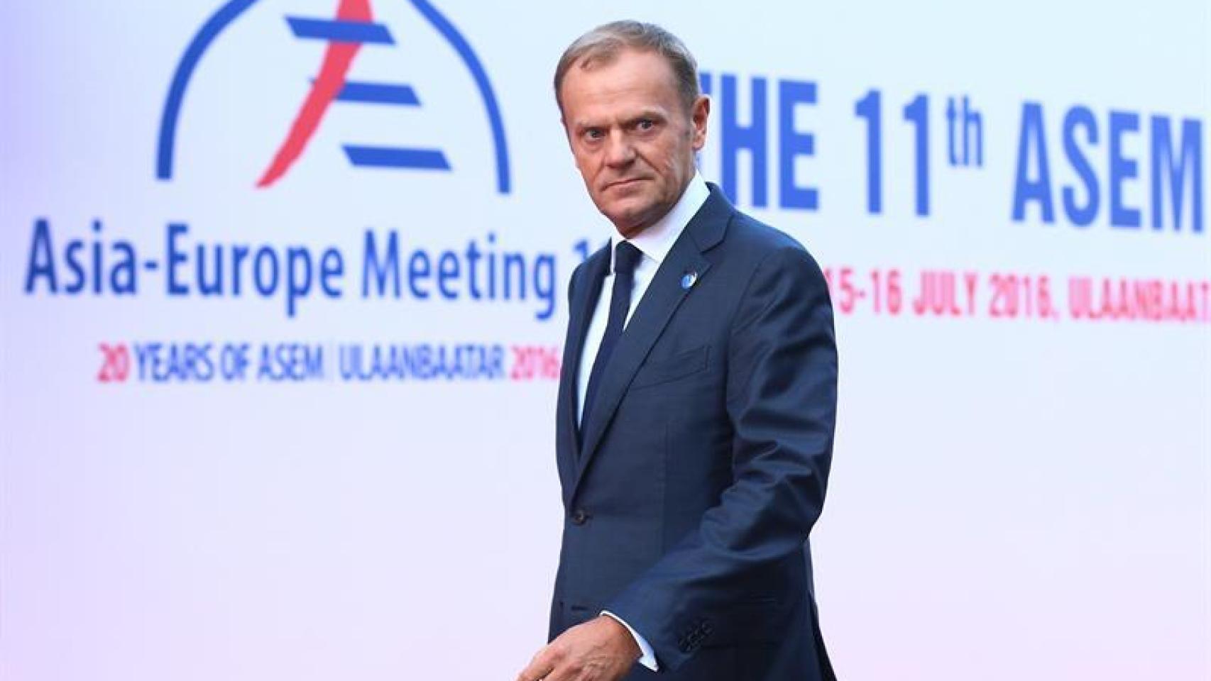 El presidente del Consejo Europeo, Donald Tusk.